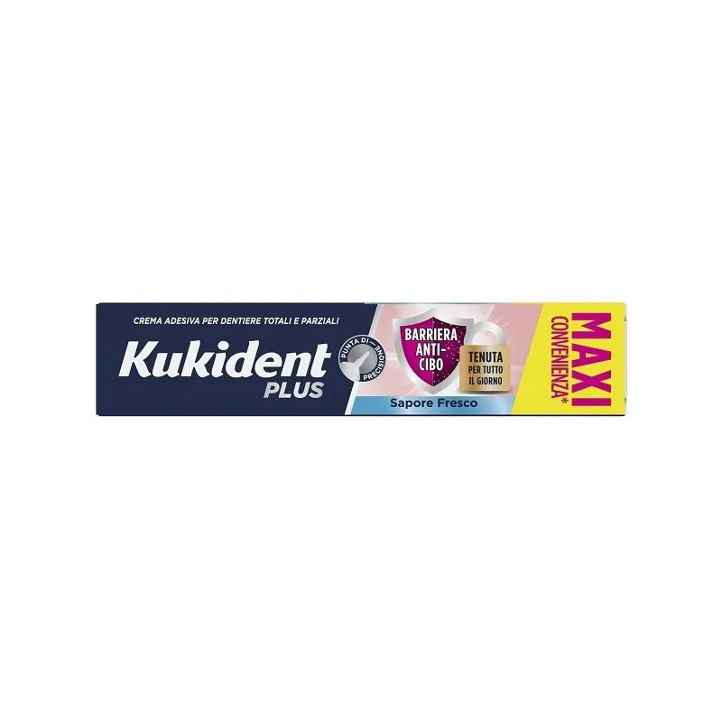 Kukident plus food barrier