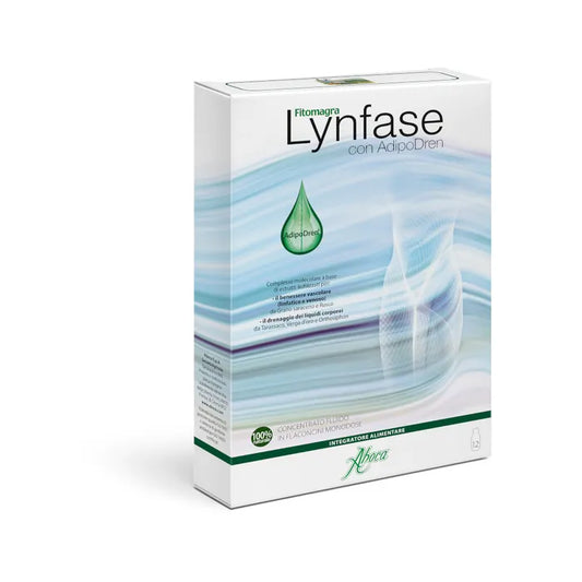 LYNFASE FITOMAGRA 12 FLACONCINI 15 G