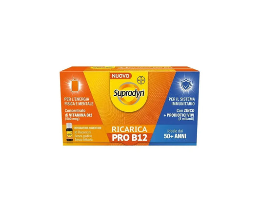 SUPRADYN RICARICA PRO B12 10 FLACONCINI