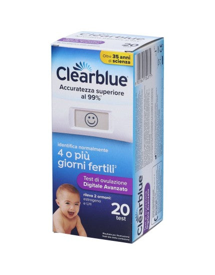CLEARBLUE ADVANCED OVULATION TEST 20 PIECES