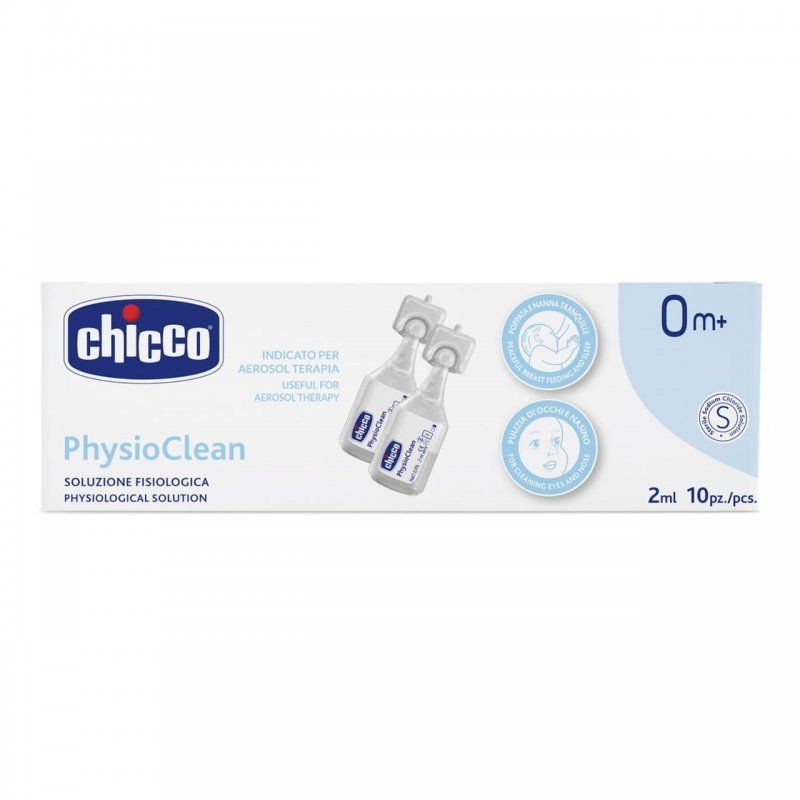 SOLUZIONE SALINA ISOTONICA PHYSIOCLEAN 10 PEZZI DA 2 ML