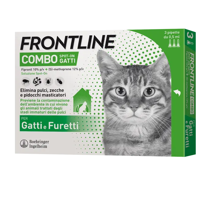 FRONTLINE COMBO*3PIP CATS/FUR