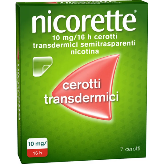 NICORETTE*7 cerotti transd 10 mg/16 ore