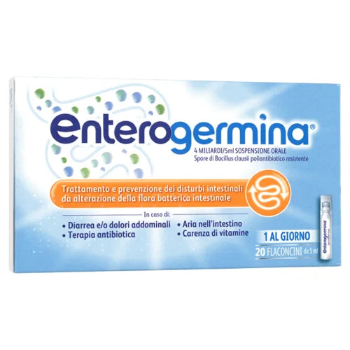 ENTEROGERMINA 4 MILIARDI / 5 ML SOSPENSIONE ORALE