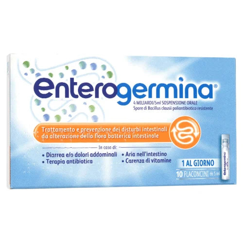 ENTEROGERMINA 4 MILIARDI / 5 ML SOSPENSIONE ORALE