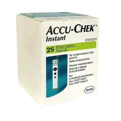 ACCU-CHEK INSTANT 25 STRIPS HOSPITAL