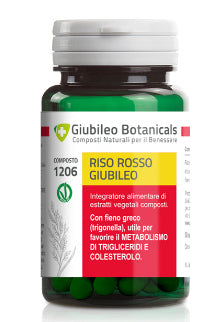 GIUBILEO BOTANICALS RISO ROSSO 30 CAPSULE