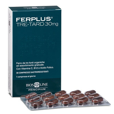 PRINCIPIUM FERPLUS TRE RETARD 30MG 30 COMPRESSE GASTRORESISTENTI