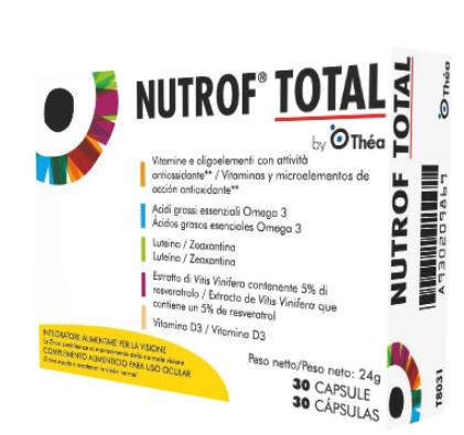 NUTROF TOTAL 30 CAPSULES