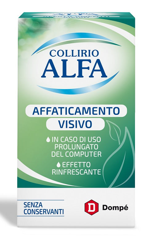 COLLIRIO ALFA AFFATICAMENTO VISIVO 10 ML