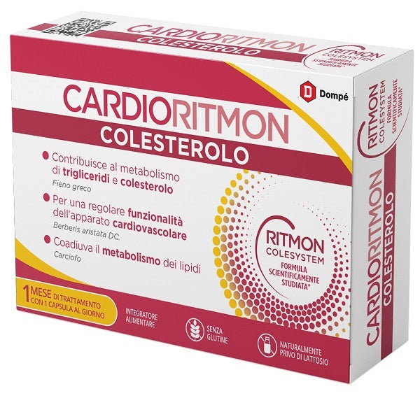 CARDIORITMON COLESTEROLO 30 CAPSULE