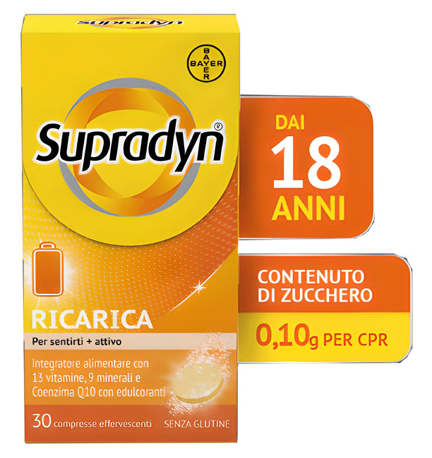 SUPRADYN RICARICA 30 COMPRESSE EFFERVESCENTI PROMO