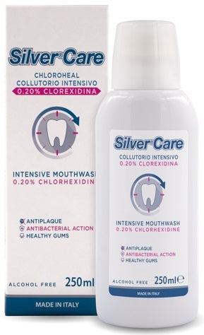 Silvercare collutorio alla clorexidina 0,20% 250 ml