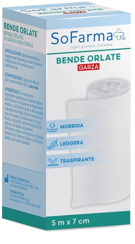 Benda orlata 500x7 cm sofarmapiu'