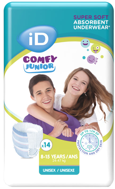 Comfy Pants Night Diaper Panty 24-47 kg 8-15 years small 14 pieces