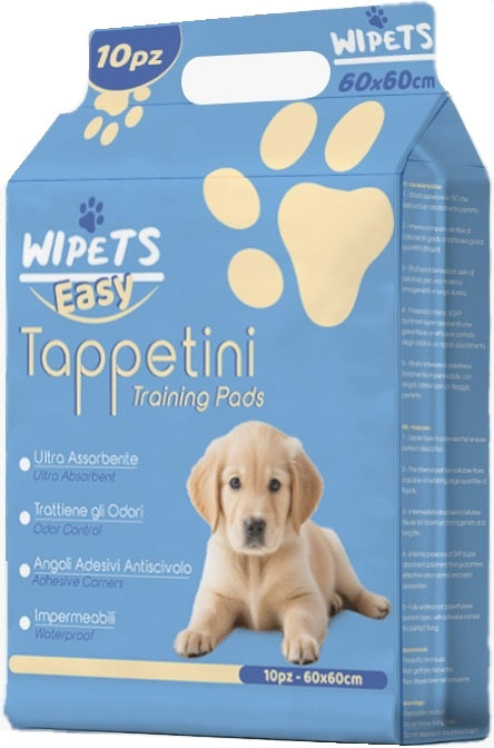 Wipets easy pet mats 60x60 cm 10 pieces