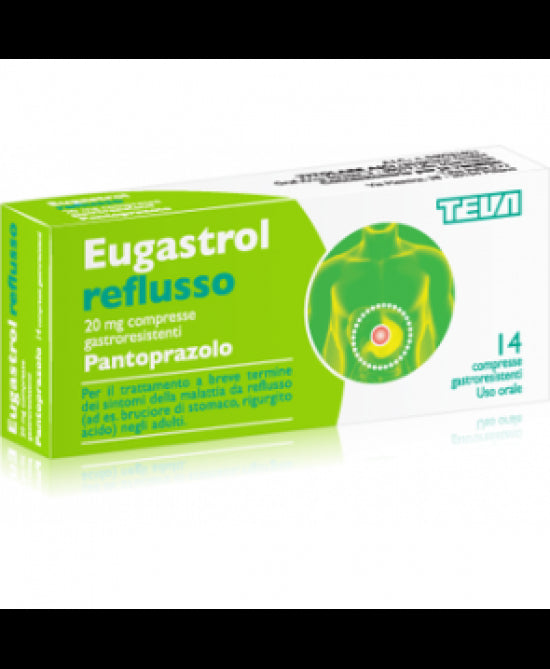 EUGASTROL REFLUSSO 20 MG COMPRESSE GASTRORESISTENTI