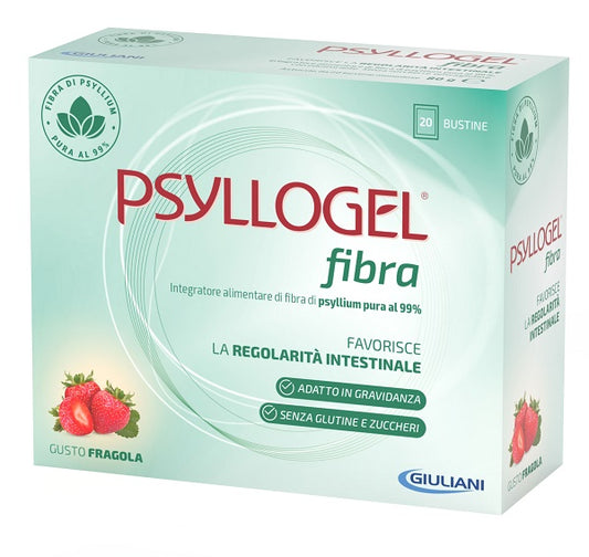 PSYLLOGEL FIBER STRAWBERRY 20 SACHETS