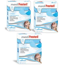 MEDIPRESTERIL MEDIUM WATERPROOF PLASTER 7X2CM 20 PIECES
