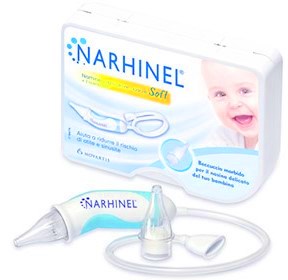 ASPIRATORE NASALE NARHINEL SOFT 1 PEZZO + 2 RICAMBI