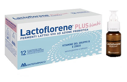 LACTOFLORENE PLUS BIMBI 12 FLACONCINI DA 10 ML