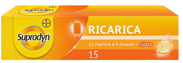 SUPRADYN RICARICA 15 COMPRESSE EFFERVESCENTI