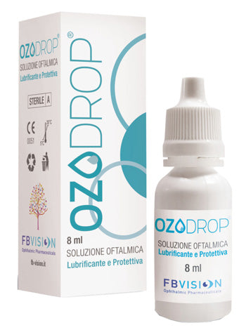 OZODROP LIPOZONEYE OPHTHALMIC SOLUTION BASED ON OZONIZED OIL IN PHOSPHOLIPIDS 8 ML