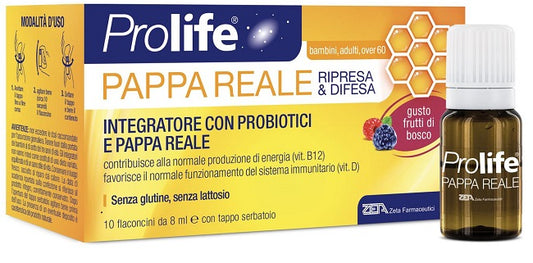 PROLIFE PAPPA REALE 10 FLACONI DA 8 ML