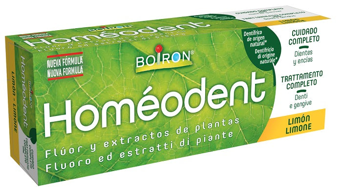 HOMEODENT LEMON TOOTHPASTE NEW FORMULA 75 ML