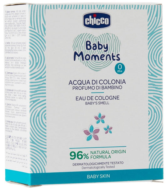 CHICCO BABY MOMENTS ACQUA DI COLONIA PROFUMO DI BAMBINO 100 ML