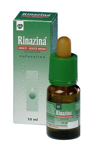 RINAZINA 1 MG/ML NASAL DROPS SOLUTION 10 ML BOTTLE