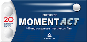 MOMENTACT 400 MG COMPRESSE RIVESTITE CON FILM