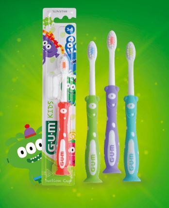 GUM KIDS TOOTHBRUSH 3-6 YEARS