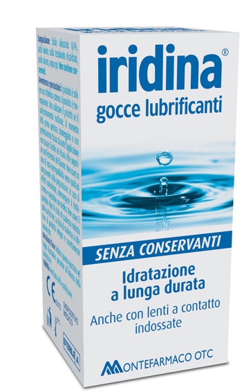 IRIDINA LUBRICATING DROPS 10 ML