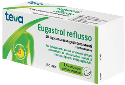 EUGASTROL REFLUSSO 20 MG COMPRESSE GASTRORESISTENTI