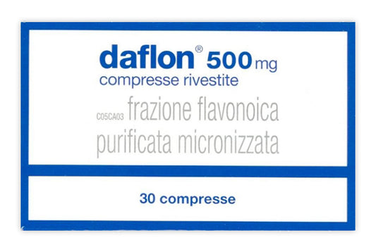 DAFLON 500 MG COMPRESSE RIVESTITE CON FILM