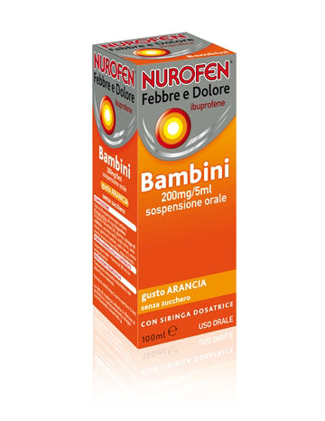 NUROFEN FEBBRE E DOLORE 200 MG/5ML SOSPENSIONE ORALE