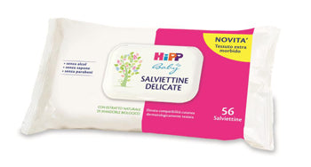 HIPP SALVIETTE DELICATE 1X56 PEZZI