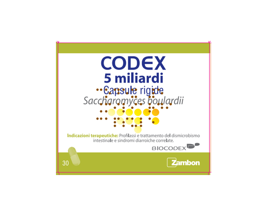 CODEX 5 MILIARDI CAPSULE RIGIDE