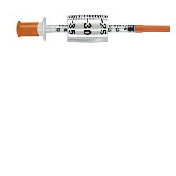 PIC INSUMED INSULIN SYRINGE 0.5 ML 100 IU NEEDLE GAUGE 31 LENGTH 8 MM WITHOUT DEAD SPACE 3 BAGS OF 10 PIECES