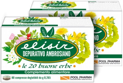 AMBROSIANO PURIFYING ELIXIR 80 TABLETS 21.20 G