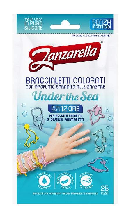 ZANZARELLA BRACCIALETTI UNDER THE SEA 25 PEZZI