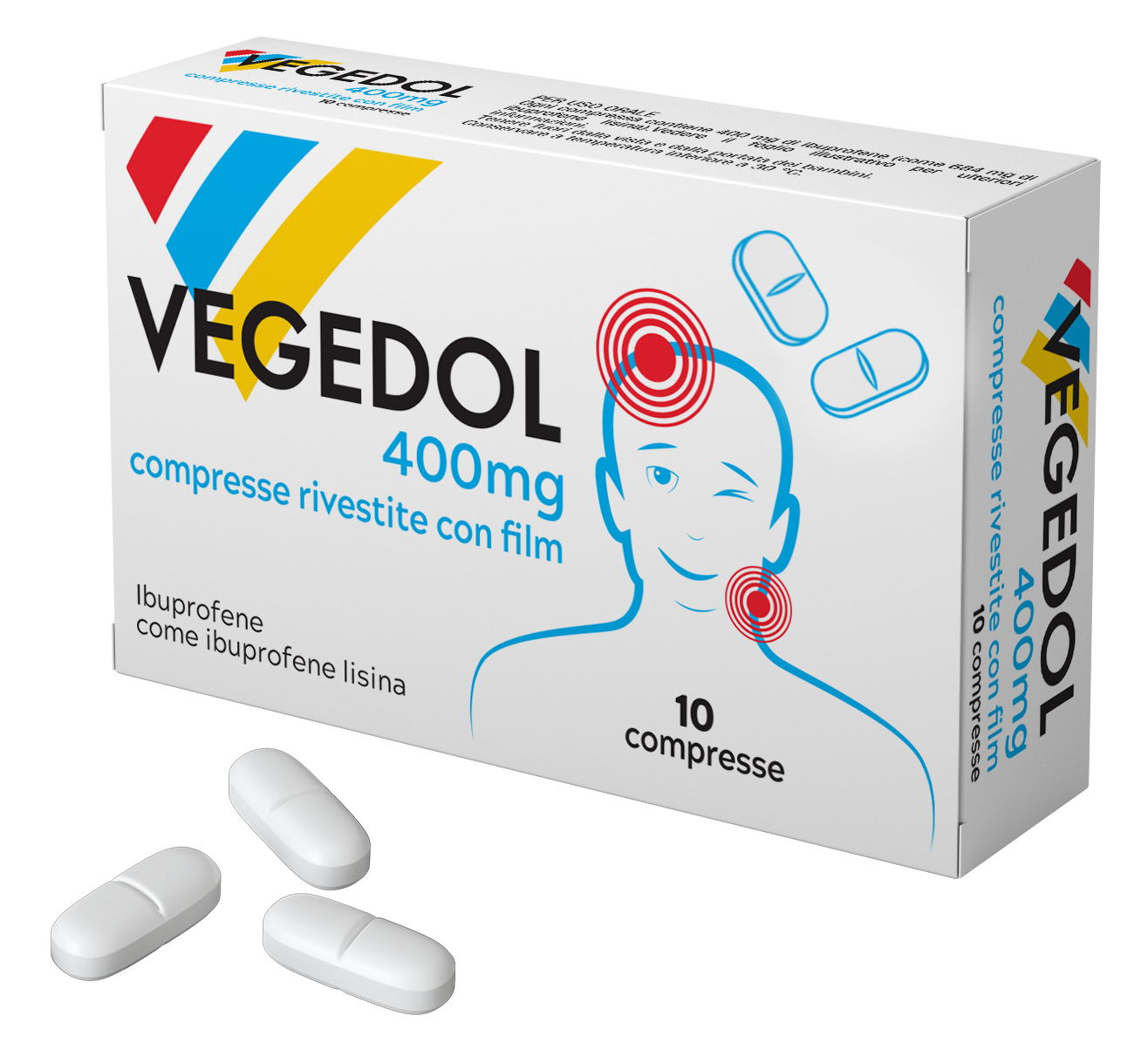 VEGEDOL 400 MG COMPRESSE RIVESTITE CON FILM