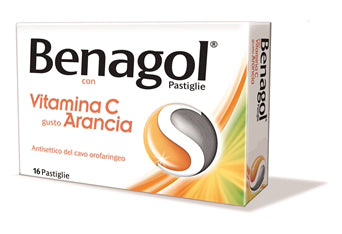 BENAGOL VITAMINA C*16 pastiglie arancia