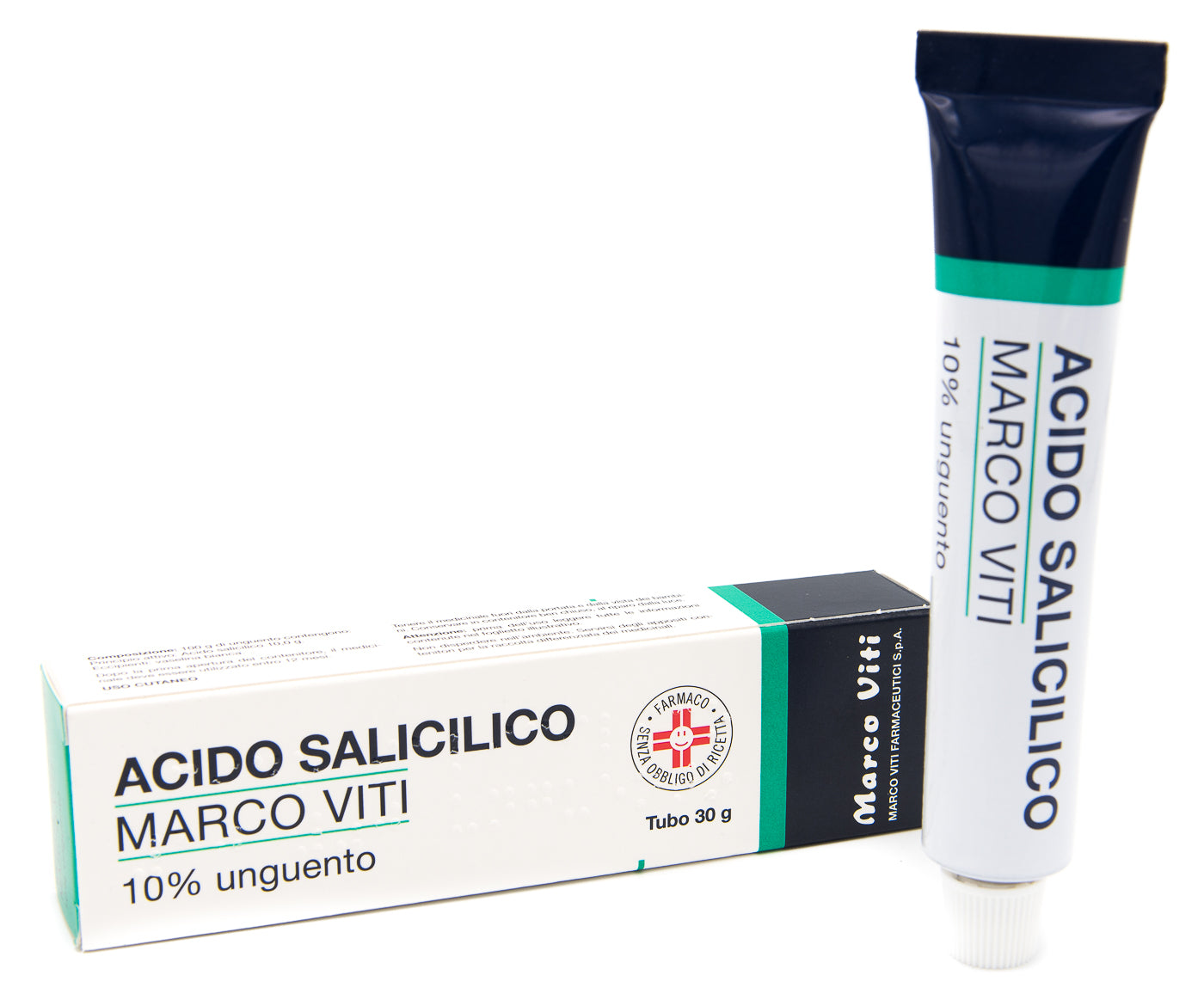 ACIDO SALICILICO (MARCO VITI)*ung derm 30 g 10%