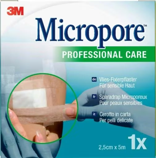 MICROPORE SURGICAL TAPE PAPER PLASTER M5X25MM DISPENSER