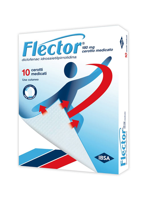 FLECTOR 180 MG CEROTTO MEDICATO