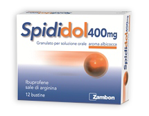 SPIDIDOL*orale grat 12 bust 400 mg aroma albicocca