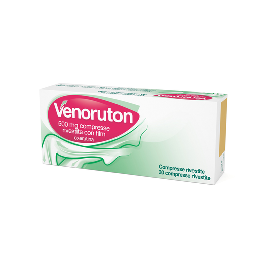 VENORUTON "500 MG COMPRESSE RIVESTITE CON FILM"30 COMPRESSE"