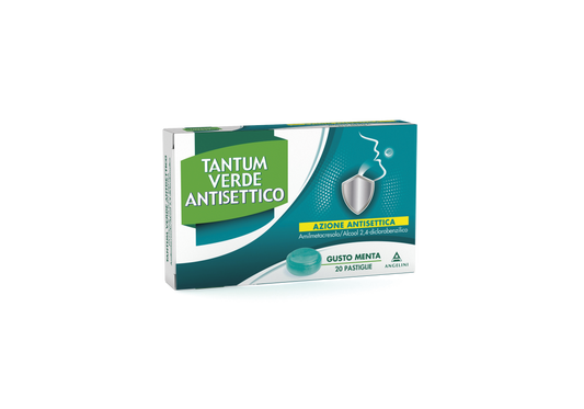 TANTUM VERDE ANTISETTICO PASTIGLIE GUSTO MENTA